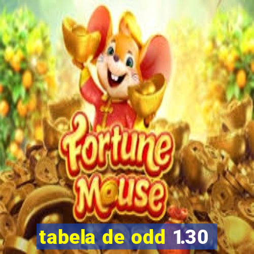 tabela de odd 1.30