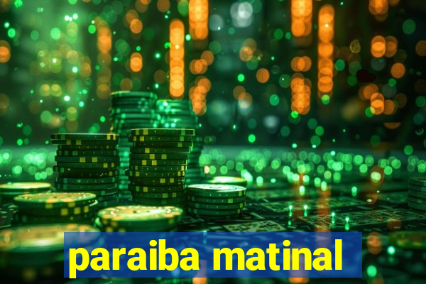 paraiba matinal