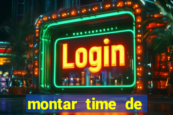 montar time de futebol site