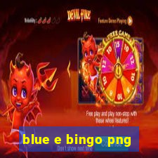 blue e bingo png