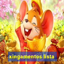 xingamentos lista