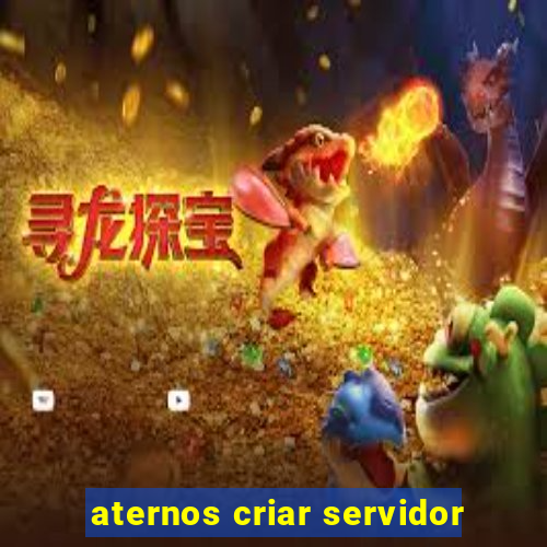 aternos criar servidor