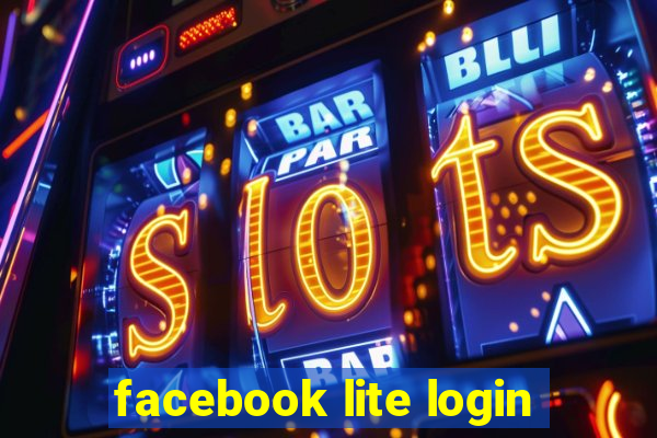 facebook lite login