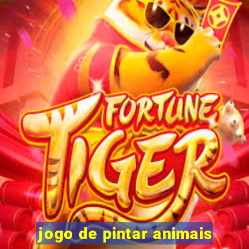 jogo de pintar animais