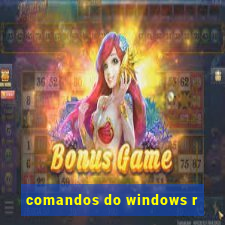 comandos do windows r