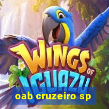 oab cruzeiro sp