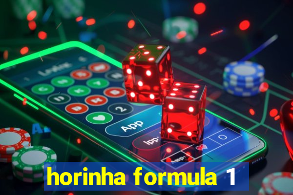 horinha formula 1