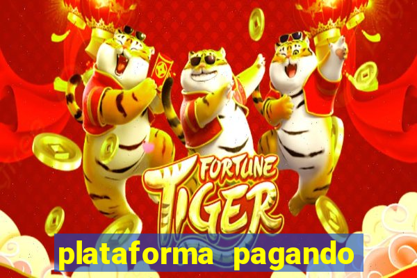 plataforma pagando no cadastro bet