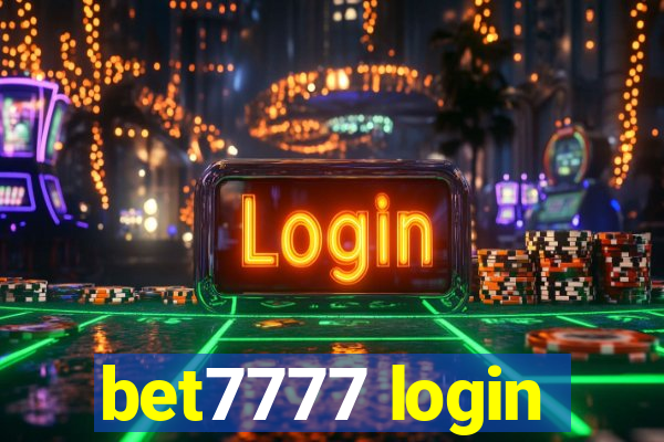 bet7777 login