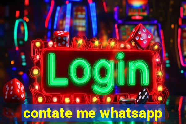 contate me whatsapp