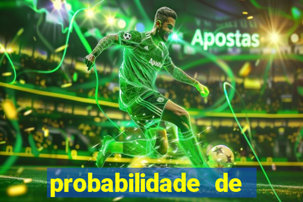 probabilidade de gol em um jogo