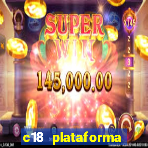 c18 plataforma login entrar