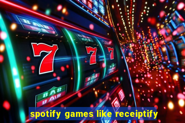 spotify games like receiptify